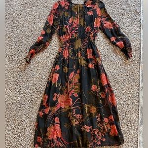 Zara flower dress